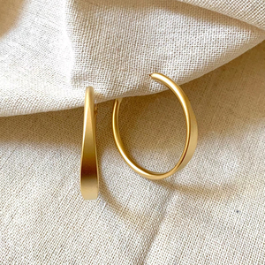 Orecchini in Ottone Artigianali di Alta Qualità, Ecologici, Etnici, con Logo Personalizzato - Product Image 1