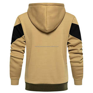 Sweat à capuche en polaire pour homme, de haute qualité, avec fermeture éclair, style streetwear décontracté - Couleurs et tailles personnalisables, tissu doux et respirant - Product Image 2