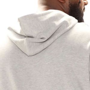 Sweat-shirt à capuche épais pour homme, coupe oversize, en polaire, style streetwear décontracté, vêtement d'hiver, impression personnalisée, vente en gros - Product Image 6
