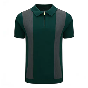 Polo Personalizado de Manga Corta para Hombre, Estilo Casual de Negocios, Talla Grande, Corte Ajustado, Camiseta de Verano - Product Image 5