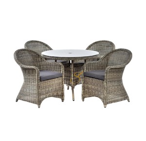 Scandinavian Boho Rattan <b>Dining</b> <b>Chair</b> Minimalist Single Armchair Handcrafted Rattan Furniture for Nordic Style <b>Dining</b> Room Cafe - Product Image 3