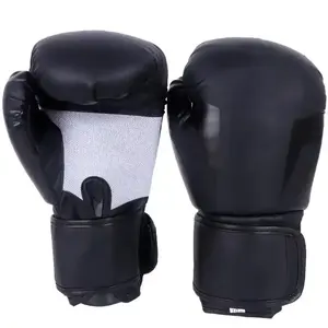 Fournisseur direct d'usine, gants de boxe en cuir véritable unisexes, sur mesure, durables, confortables, respirants, fermeture à boucle et crochet - Product Image 5