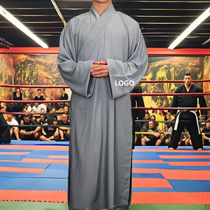 Uniforme de Judo Personalizado con Diseño Geométrico Clásico en la Parte Delantera, para Adultos, Elástico, Ligero, Transpirable y de Secado Rápido, en Poliéster/Algodón - Product Image 2