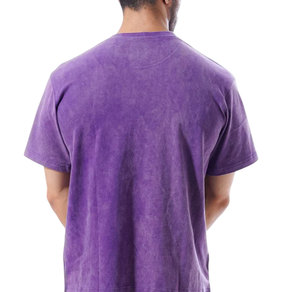 เสื้อยืดผู้ชายสไตล์วินเทจ ผ้าฝ้าย 100% หนานุ่ม ทรงโอเวอร์ไซส์ ล้างสีแบบแอซิด พิมพ์ลายกราฟิกเรโทร พร้อมเทคนิคการพิมพ์แบบ DTG DTF - Product Image 3