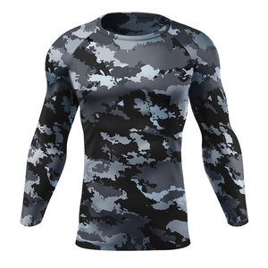 New Design High Quality <b>Men</b> <b>Compression</b> <b>Shirts</b> Breathable Quick Dry Eco-Friendly Best Selling Private Label for Gym Use - Product Image 1