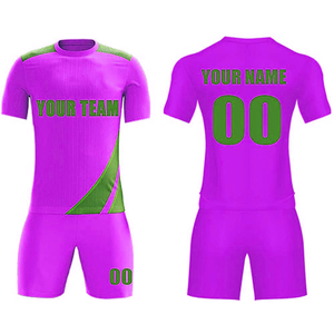 Uniforme de Fútbol Personalizado para Adultos, Camiseta y Pantalones Cortos, Conjunto Deportivo Transpirable de Secado Rápido para Clubes y Escuelas - Product Image 5