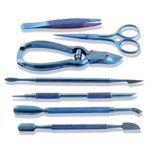 Pinzas japonesas de acero inoxidable de alta precisión para cejas con peine Nipper Cutter Pusher en logotipo personalizado multicolor - Product Image 6