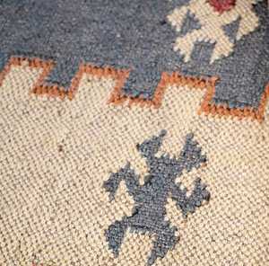 Alfombra Hecha a Mano para Uso en Interiores |   Alfombras Kilim Personalizadas de Yute y Lana para Sala de Estar, Dormitorio y Estudio - Product Image 2