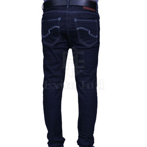 กางเกงยีนส์ผู้ชายออกแบบสั่งทำพิเศษ ดีไซน์โดดเด่น ขายดี กางเกงยีนส์ลำลองขายส่ง - Product Image 3