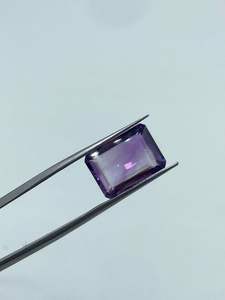 Pierres d'améthyste naturelle brute de haute qualité, pierre de guérison, améthyste 6,49 carats 10x14 mm à vendre - Product Image 2