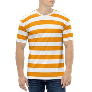 Streetwear Men's <b>100</b>% <b>Polyester</b> Eco-Friendly Breathable Regular Fit 220g Jersey Knit T-<b>Shirt</b> - Product Image 1