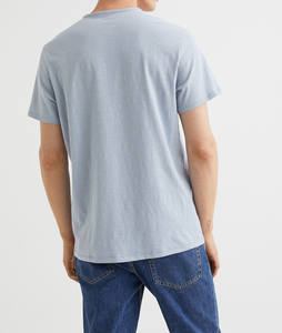 Camiseta Vintage Estilo Urbano, 250 g/m², Corte Recortado, Estampada, 100% Algodón, Impresión Gráfica, Talla Grande para Hombre - Product Image 3