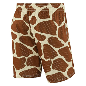 Pantalones Cortos Deportivos de Cintura Media con Cordón Ajustable, 100% Poliéster, Resistentes al Viento, con Estampado Gráfico Digital, Estilo Urbano, para Gimnasio y Uso Casual, Oferta de Verano - Product Image 5