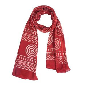 Écharpe ethnique légère et décontractée en coton imprimé à la main pour femme, vente en gros, fournisseur OEM - Product Image 3