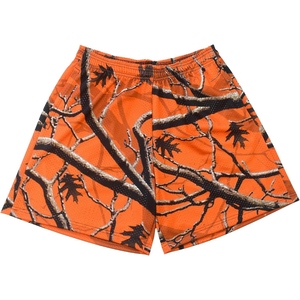 Shorts de basket-ball en mesh pour homme, imprimé jungle, imprimé intégral, légers, respirants, vêtements de sport d'été - Product Image 6