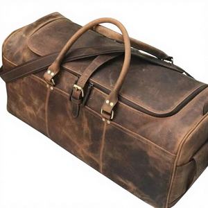 Sac à main vintage en cuir véritable fait main, noir poli, avec fermeture éclair, design unique, léger, grande capacité, personnalisable - Product Image 1