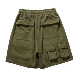 Shorts pour hommes en coton et élasthanne tissé, écologiques, imprimés par sublimation, respirants et à séchage rapide, pour un usage décontracté et sportif - Product Image 4