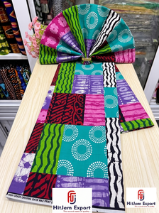 Servicio de Fabricación Personalizada de Tela de Algodón con Estampado Africano Ankara, OEM ODM, Ropa de Moda Premium, Textil al por Mayor - Product Image 6