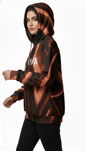 Sweat-shirt unisexe surdimensionné tendance et urbain avec impression par sublimation lisse pour les marques de vêtements lifestyle - Product Image 5