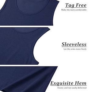 เสื้อกล้ามออกกำลังกายผู้ชายทรงสลิมฟิต ทันสมัย น้ำหนักเบา คุณภาพดี บริการเยี่ยม สวมใส่สบาย ดีไซน์มีสไตล์ จากซัพพลายเออร์ชั้นนำ - Product Image 2