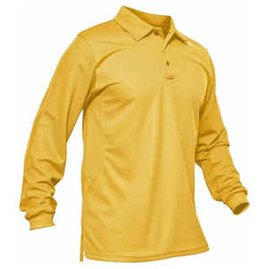 Chemise tactique avec logo personnalisé, haute qualité, séchage rapide, polyester et coton, chemise tactique la plus vendue, prix d'usine, manches longues pour homme - Product Image 6