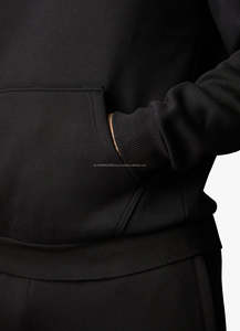 Sweat-shirts à capuche pour hommes, design personnalisé OEM, style élégant, faible MOQ, polaire d'hiver, haute qualité, poids lourd, épais, sweat-shirt vierge - Product Image 5