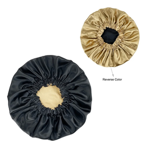 Nuevo Gorro de Dormir Unisex Extra Grande con Forro de Satén, Estampado de Belleza, Ajustable, para las Cuatro Estaciones, de Seda Satinada - Product Image 4