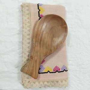 Handcrafted <b>Wooden</b> <b>Cooking</b> Spoon Natural Wood Stirring <b>Utensil</b> Rustic Eco-Friendly Kitchen Tool Spatula Spoon Fork Acacia Wood - Product Image 5