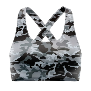 Wholesale Price Women Sublimation Sports <b>Bra</b> High Support Front Logo High Demanding <b>Smooth</b> Soft Fitness Breathable Plus Size - Product Image 1