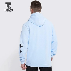 Fabricant en gros de sweats à capuche pour hommes avec impression en relief, en grande quantité, personnalisez votre propre design, impression en relief, sweats à capuche pour hommes à épaules tombantes - Product Image 2