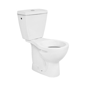 Inodoro de Cerámica Moderno de Alta Gama, de Dos Piezas, con Sifón en S, Montado en el Suelo, para Uso en Baños de Hogares u Hoteles - Product Image 1