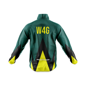 Chaqueta Cortavientos Impermeable, Cortavientos, Transpirable, de Secado Rápido y Ecológica para Hombre W4G, con Cuello Alto y Cremallera, Personalizada con Estampado - Product Image 5
