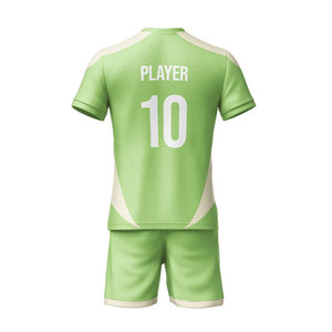 Langlebige Polyester-Teamkleidung OEM ODM Service Fußballuniform Neueste Sportbekleidung Fabrikhersteller Individuelles Logo Fußballuniform - Product Image 3