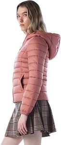 Women's Lightweight <b>Packable</b> Puffer <b>Jacket</b> Hooded Winter Quilted <b>Jacket</b> Custom Women's Hooded Puffer <b>Jacket</b> Water Resistant Coat - Product Image 4