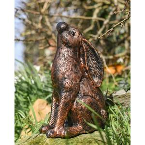 <b>Easter</b> Decoration Bronze Rabbit Sculpture Low Moq Customizable Antique Large Ears Rabbit <b>Ornament</b> For Garden Decor - Product Image 5