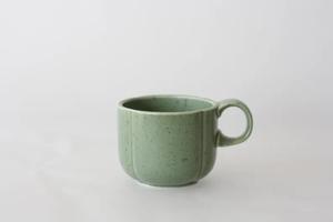 Taza de Cerámica Rústica para Latte con Acabado Esmaltado Moteado a Mano, Forma de Tazón Ancho, Asa Resistente, Diseño que Retiene el Calor - Product Image 5
