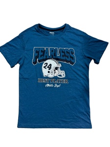 T-shirt en coton uni de haute qualité pour homme avec propriétés anti-plis et anti-boulochage, manches courtes, tissu tricoté - Product Image 6