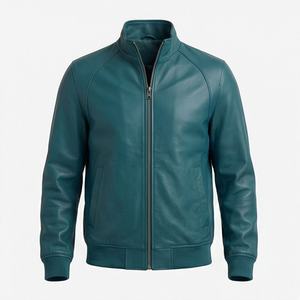 Chaqueta de Motociclista de Cuero Genuino para Hombre de la Mejor Calidad, Nueva Colección de Invierno, Chaquetas de Motocicleta con Protecciones Desmontables Personalizadas - Product Image 1