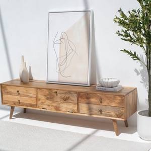 ตู้วางทีวีหวายห้าลิ้นชัก รุ่นวานดานา โนวาลา ลูนาริส สไตล์โมเดิร์น  งานสานธรรมชาติ - Product Image 4