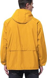 SFIVE INDUSTRIES High Quality Oversized Coated <b>Thin</b> <b>Waterproof</b> Breathable Windbreaker <b>Jacket</b> Outdoor - Product Image 2
