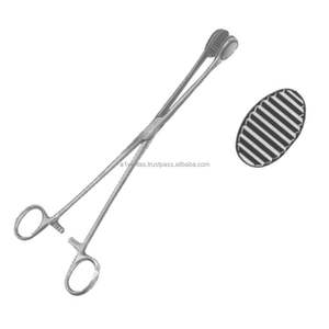 Forceps manuel de haute qualité pour enfant, 24 cm, pour la préhension des tissus intestinaux et des organes, instruments chirurgicaux |   Clip Hemolock, instrument médical - Product Image 4