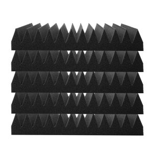 Pannelli Fonoassorbenti ad Alta Densità, Confezione da 50, 12 X 12 X 2 Pollici, Insonorizzanti e Resistenti al Fuoco - Product Image 1