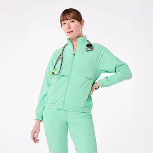 Uniformes Médicos de Verano e Invierno, Chaqueta Clásica de Manga Larga Personalizada, Uniforme de Enfermera, Chaquetas Médicas, Uniforme de Laboratorio para Mujer - Product Image 5
