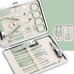 Kit de manucure et pédicure en acier inoxydable, ensemble d'outils de soin des ongles, kit de soin des ongles professionnel, ensemble d'outils de manucure et pédicure - Product Image 2