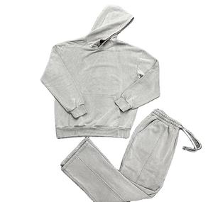 Ensemble pantalon de survêtement uni élégant et personnalisé OEM Vente en gros personnalisé Survêtements délavés à l'acide pour hommes Survêtement pantalon de survêtement vintage - Product Image 1