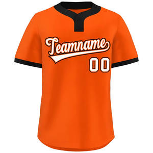 Maillot de baseball respirant à séchage rapide en tissu maille 100 % polyester recyclable, grande taille, imprimé - Product Image 3