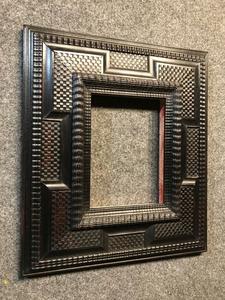 Classic Luxury Handcrafted Dark Wood <b>Photo</b> <b>Frame</b> with Intricate Artistic Carved Antique Look Border for Premium Home Decor - Product Image 2
