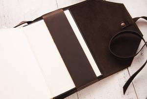 แฟ้มหนังพร้อมช่องใส่บัตรธุรกิจ แฟ้มสำหรับการสร้างเครือข่ายทางธุรกิจ ขายส่งอุปกรณ์หนัง LBC-0015 - Product Image 4