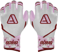 Guantes de bateo de béisbol profesionales de alta calidad, material de cuero Cabretta, para diestros, ajuste estándar, cómodos