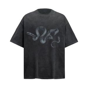 เสื้อยืดแขนสั้นคอกลมผ้าฟลีซสำหรับผู้ชาย BlanqWear แบบทางการ ปรับแต่งได้ ทรงหลวม พรีเมียม ผ้าฝ้าย 100% 280 กรัม ป้องกันแบคทีเรีย - Product Image 1